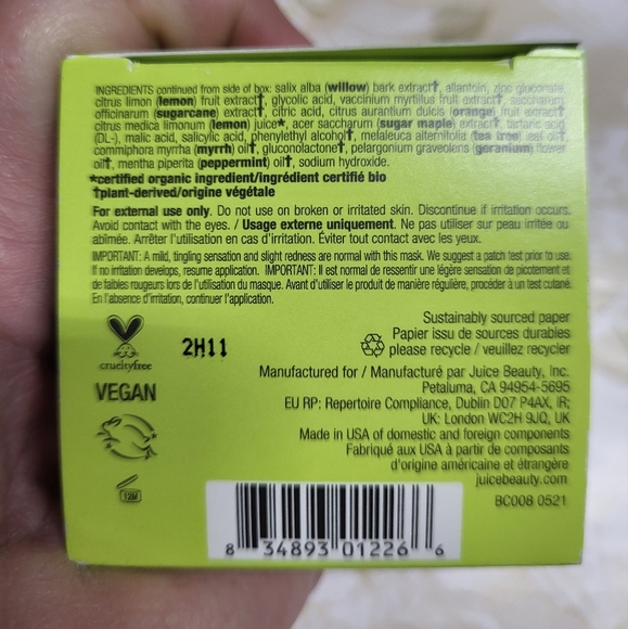 Juice Beauty Bamboo Pore Refining Mask, NEW - Picture 5 of 7